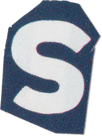 Ransom Cut Out Letter S